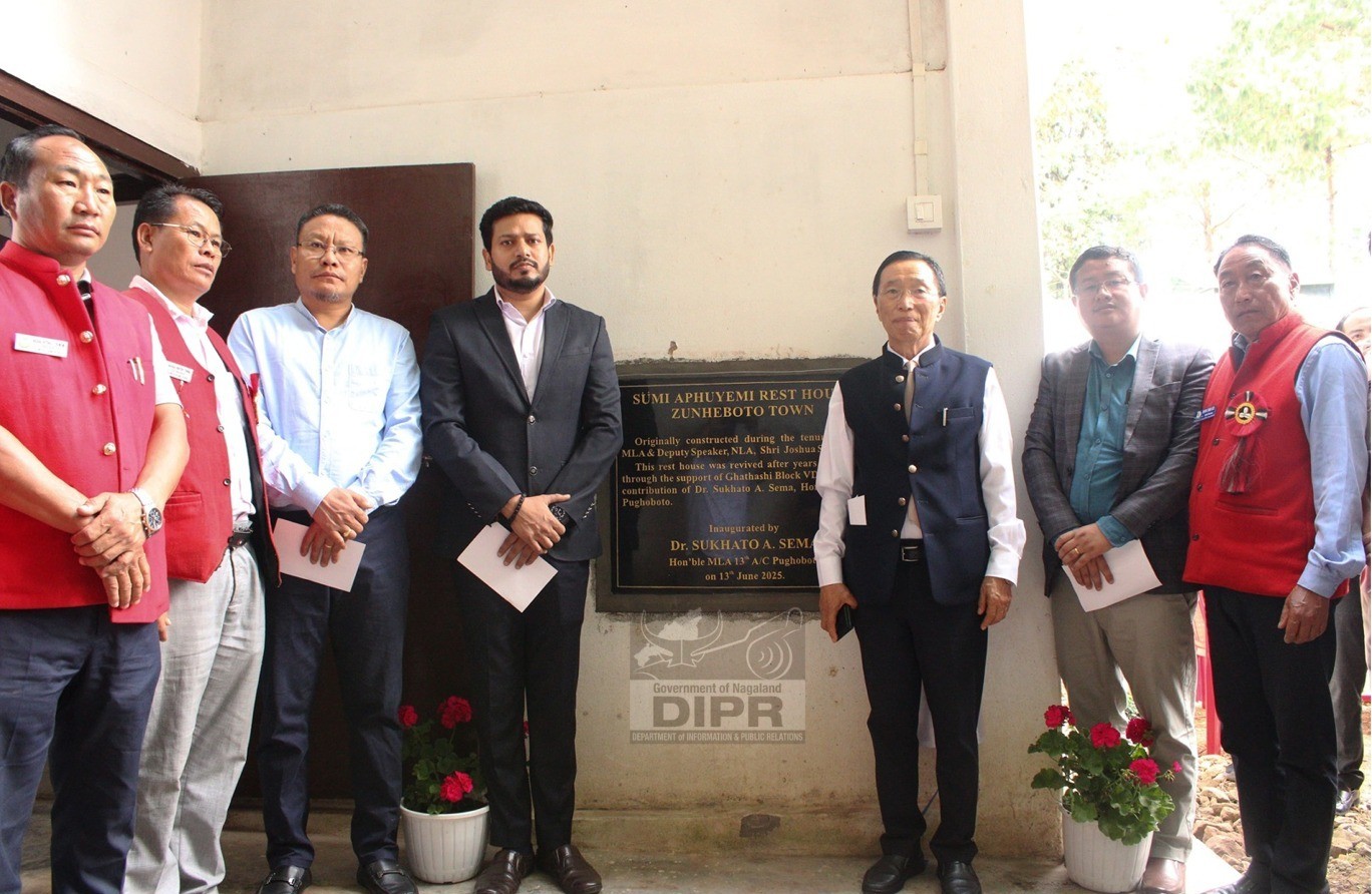 NEWLY RENOVATED SUMI APHUYEMI REST HOUSE INAUGURATED AT ZUNHEBOTO
