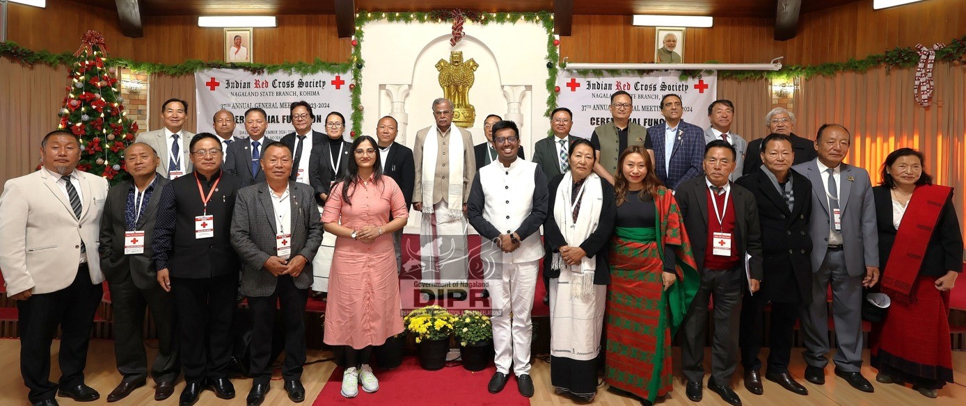  INDIAN RED CROSS SOCIETY, NAGALAND STATE BRANCH 37TH ANNUAL GENERAL MEETING HELD