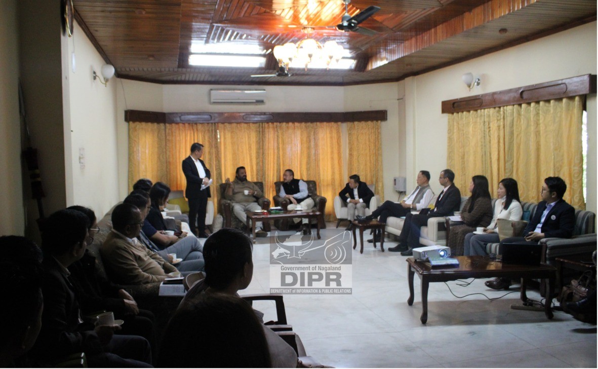 UNION MINISTER OF STATE FOR PETROLEUM & NATURAL GAS & TOURISM, SURESH GOPI VISITS NAGALAND