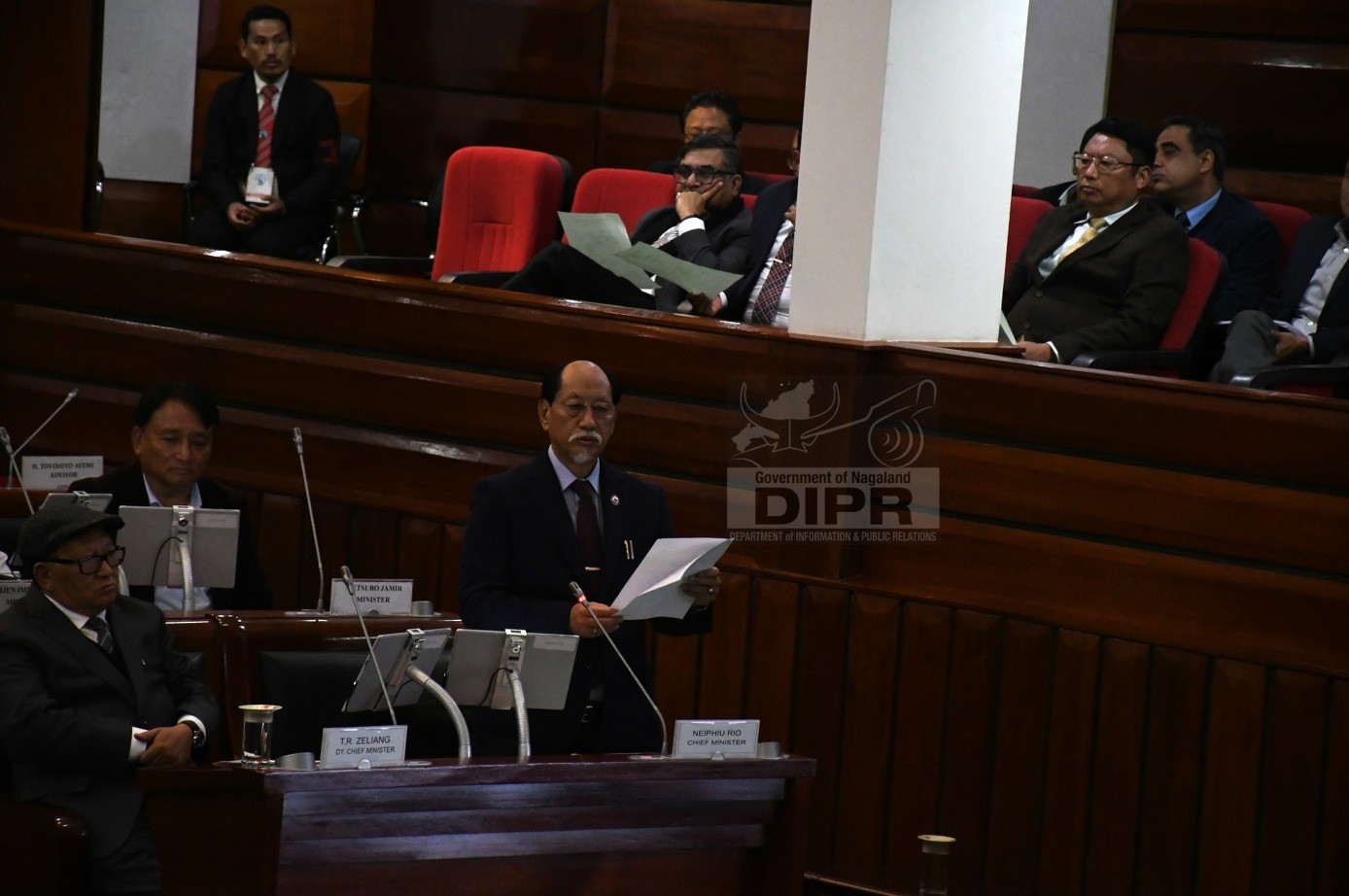 CHIEF MINISTER, DR. NEIPHIU RIO MADE AN OBITUARY REFERENCE TO THE LATE FORMER PRIME MINISTER OF INDIA, DR. MANMOHAN SINGH DURING THE 6TH SESSION OF THE 14TH NLA ON 3RD MARCH 2025
