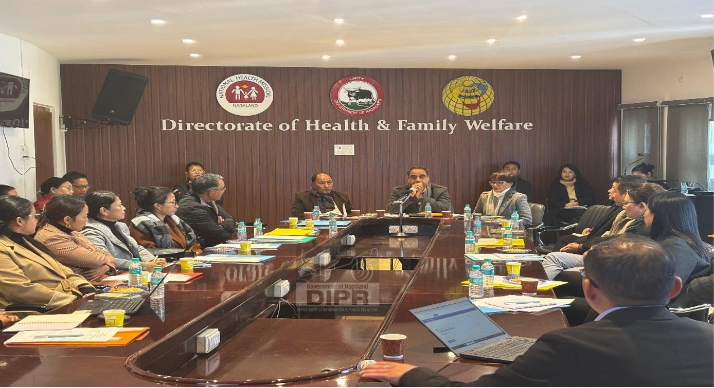 IDSP REVIEW MEETING HELD AT KOHIMA