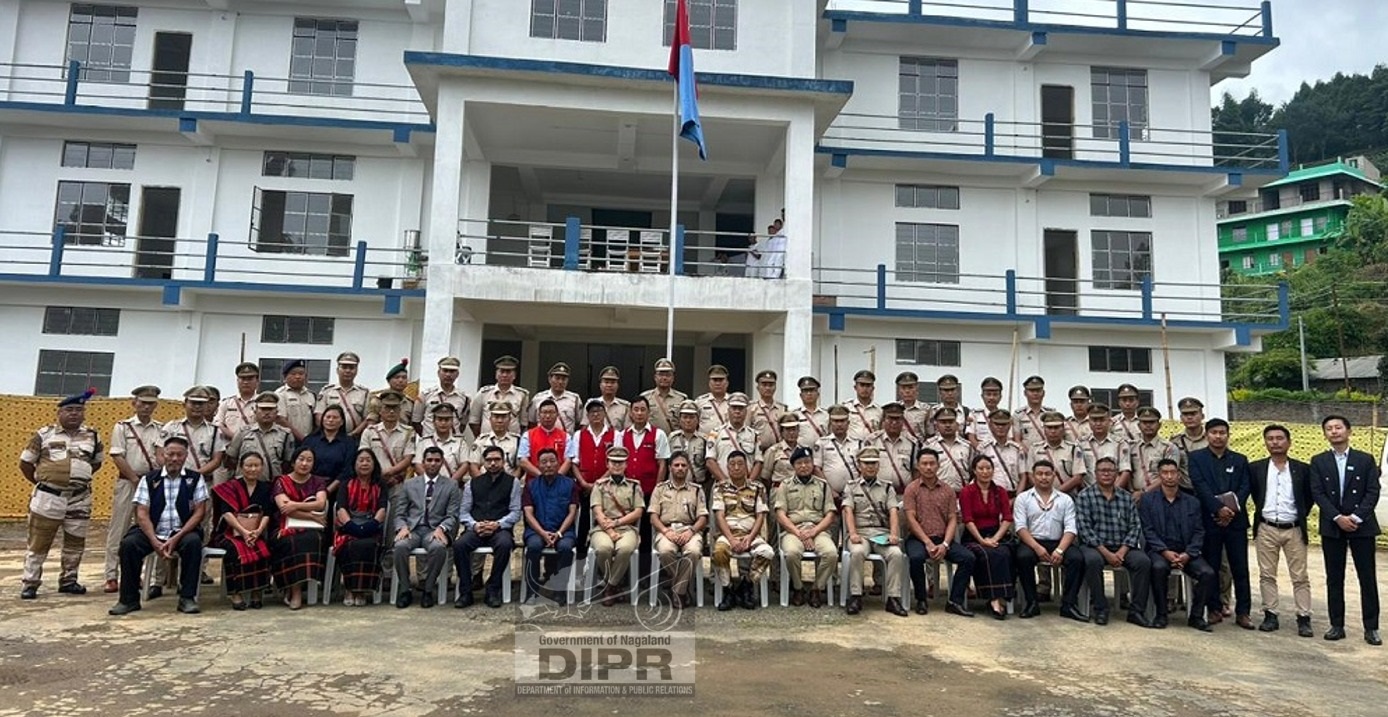 DGP NAGALAND VISITED SP OFFICE WOKHA