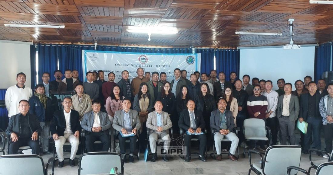 STATE LEVEL WORKSHOP ON 7TH MINOR IRRIGATION STATISTICS, 2ND CENSUS OF WATER BODIES AND 1ST SPRING CENSUS HELD AT KOHIMA