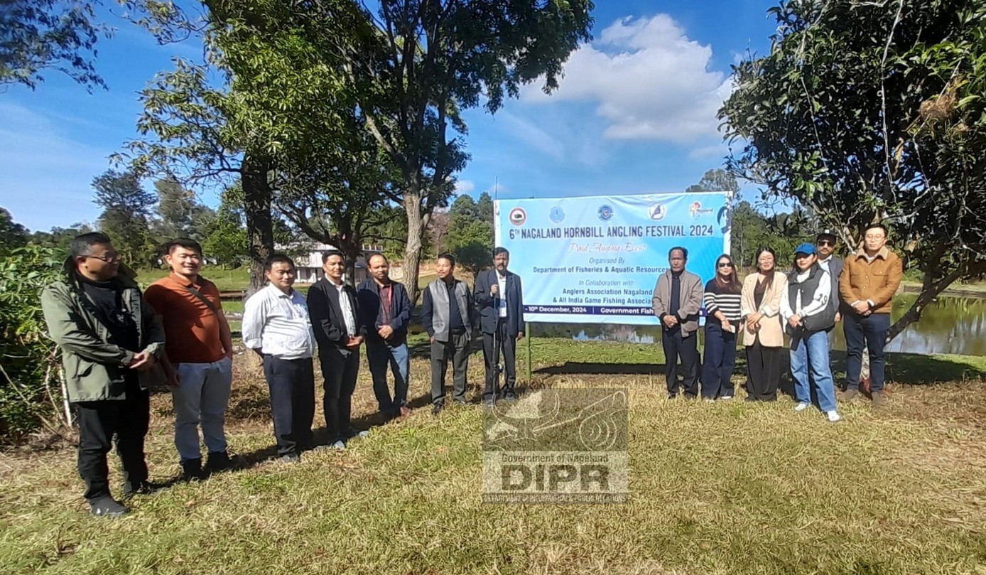 /director-icar-cifri-dr-bk-das-and-officials-at-the-6th-nagaland-hornbill-angling-festival-2024-held-at-4th-nap-camp-thizama