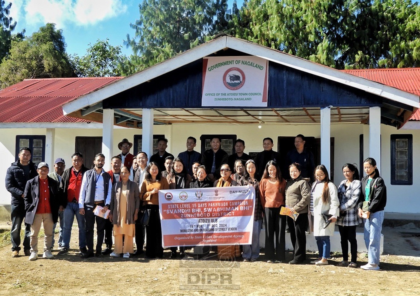 STATE-LEVEL TOUR PAKHWADA CAMPAIGN ON PMSVANIDHI SCHEME LAUNCHED IN ATOIZU TOWN