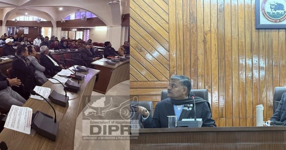 DEPUTY CM, TR. ZELIANG REVIEWS PROJECTS EXECUTED BY NHIDCL IN NAGALAND