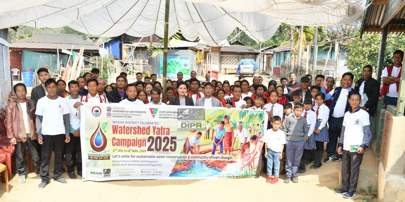 AWARENESS PROGRAMME ON WATERSHED YATRA HELD AT WOKHA