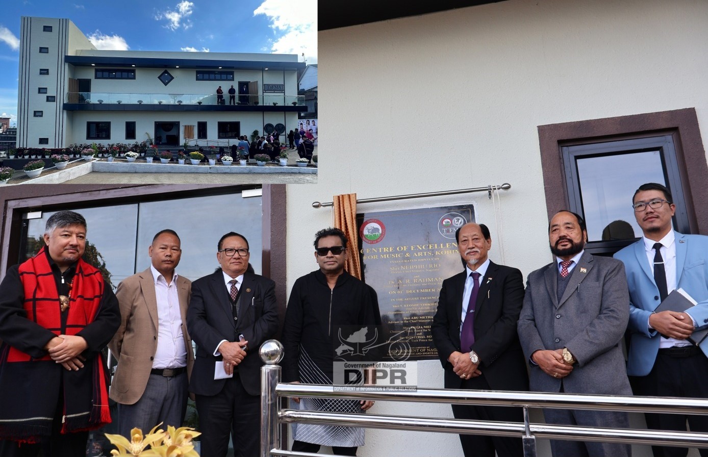 CM NEIPHIU RIO AND DR. A. R. RAHMAN INAUGURATES CEMA AT KOHIMA