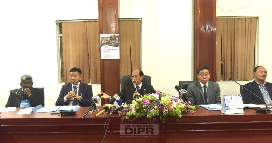 CM DR. RIO BRIEFS MEDIA ON BUDGET