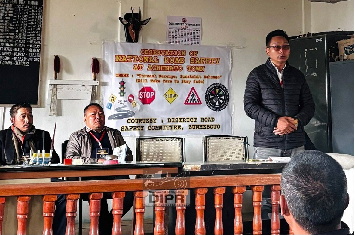 NATIONAL ROAD SAFETY MONTH OBSERVED AT AGHUNATO TOWN