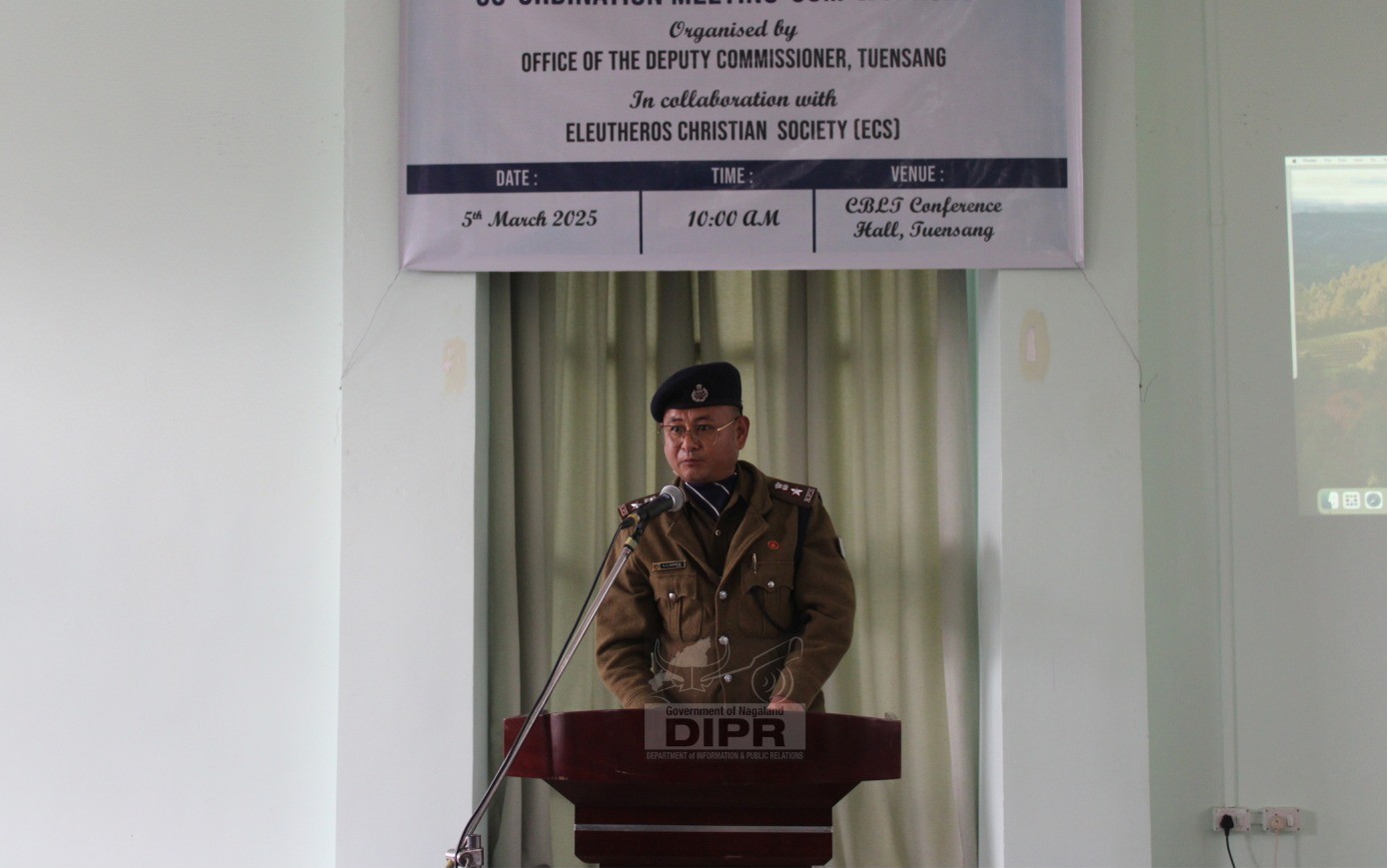 CO-ORDINATE MEETING CUM WORKSHOP HELD AT TUENSANG