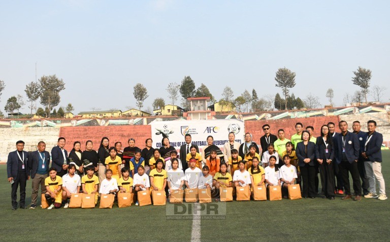 KOHIMA FC GIRLS WINS AFC WOMEN’S FOOTBALL DAY 2025 MATCH