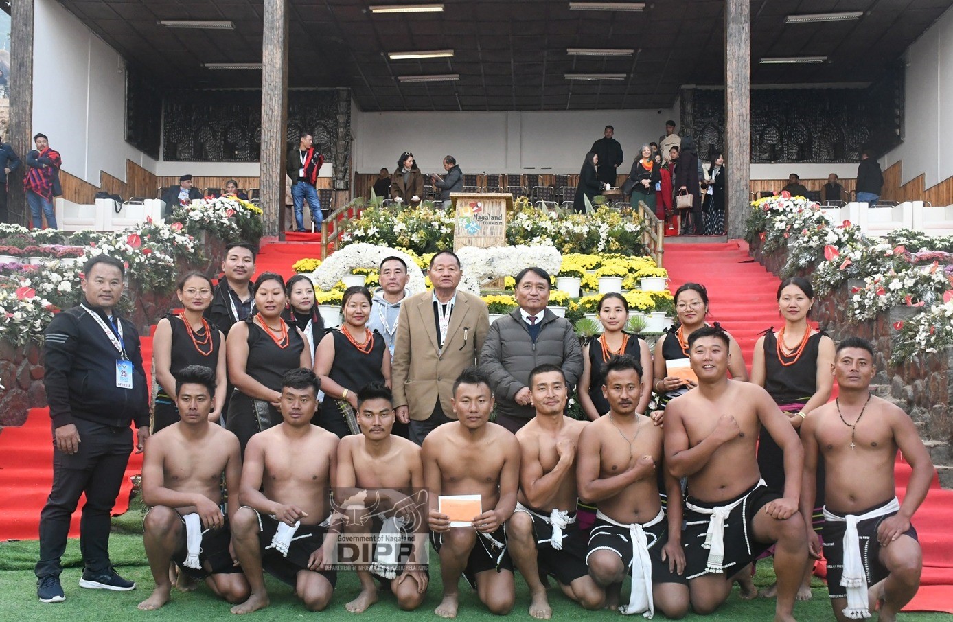 ANGAMI MEN AND ANGAMI WOMEN DECLARED CHAMPION IN TUG OF WAR COMPETITION