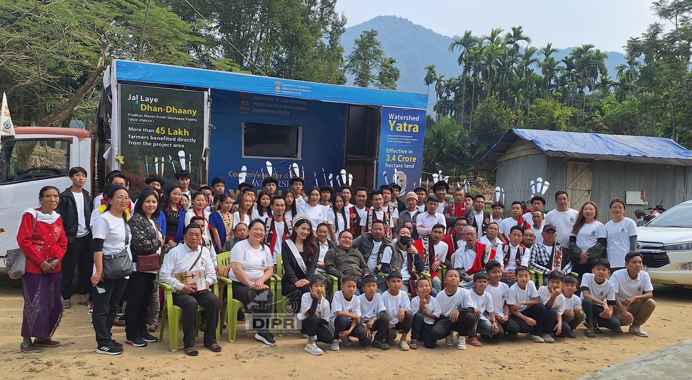 WATERSHED YATRA CAMPAIGN HELD AT ANAKIYIMSEN VILLAGE
