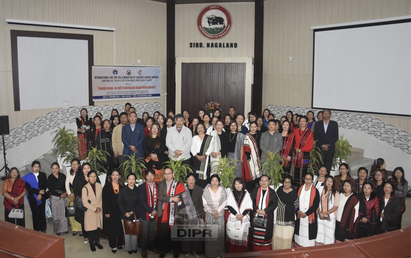 INTERNATIONAL DAY FOR THE ELIMINATION OF VIOLENCE AGAINST WOMEN CELEBRATED AT KOHIMA