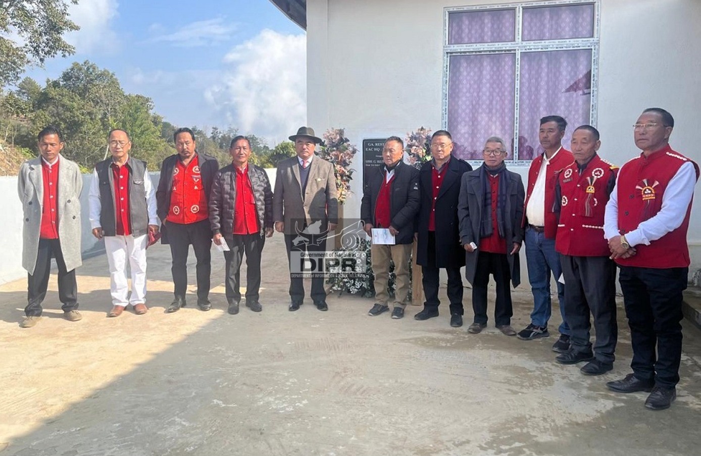 GA REST HOUSE INAUGURATED AT HOSHEPU