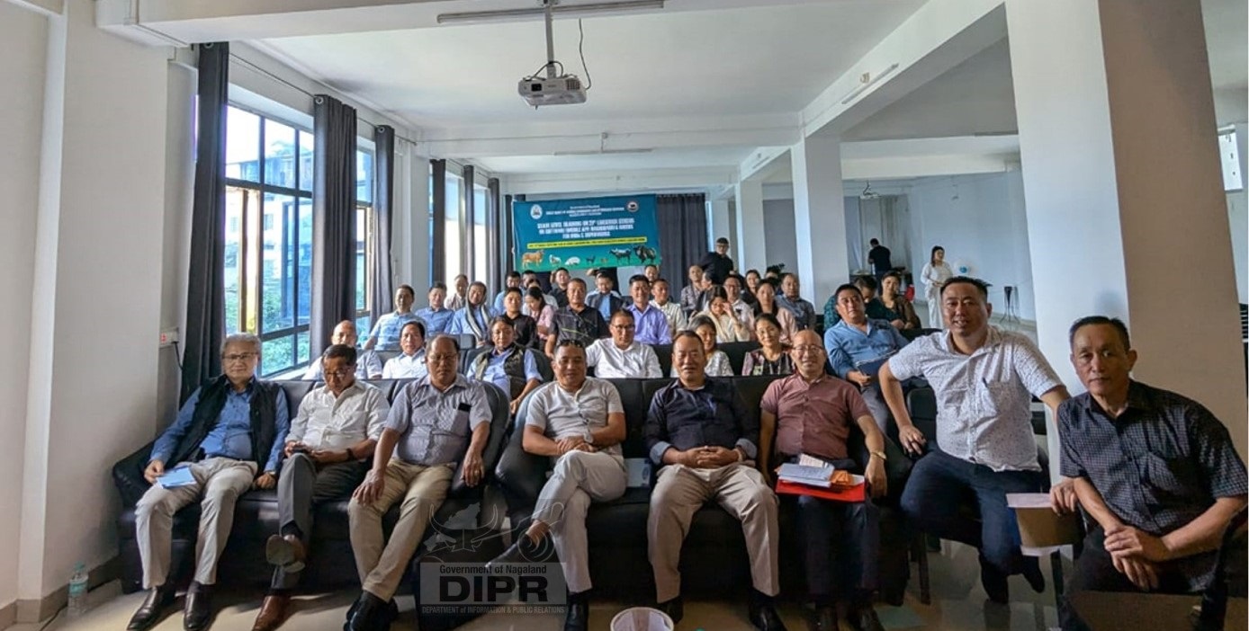 A.H & VETERINARY SERVICES, KOHIMA ORGANIZED STATE LEVEL TRAINING