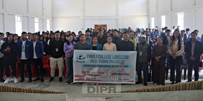 AWARENESS PROGRAMME ON HIV & AIDS HELD AT YINGLI COLLEGE