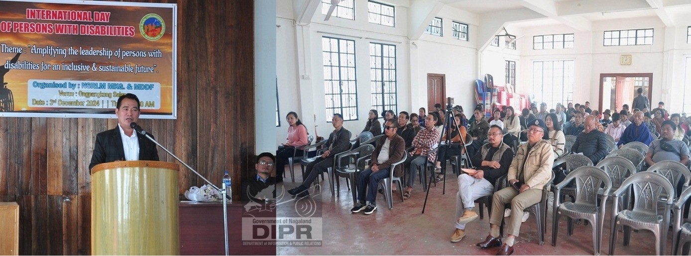 INTERNATIONAL DAY OF PERSONS WITH DISABILITIES CELEBRATED AT MOKOKCHUNG