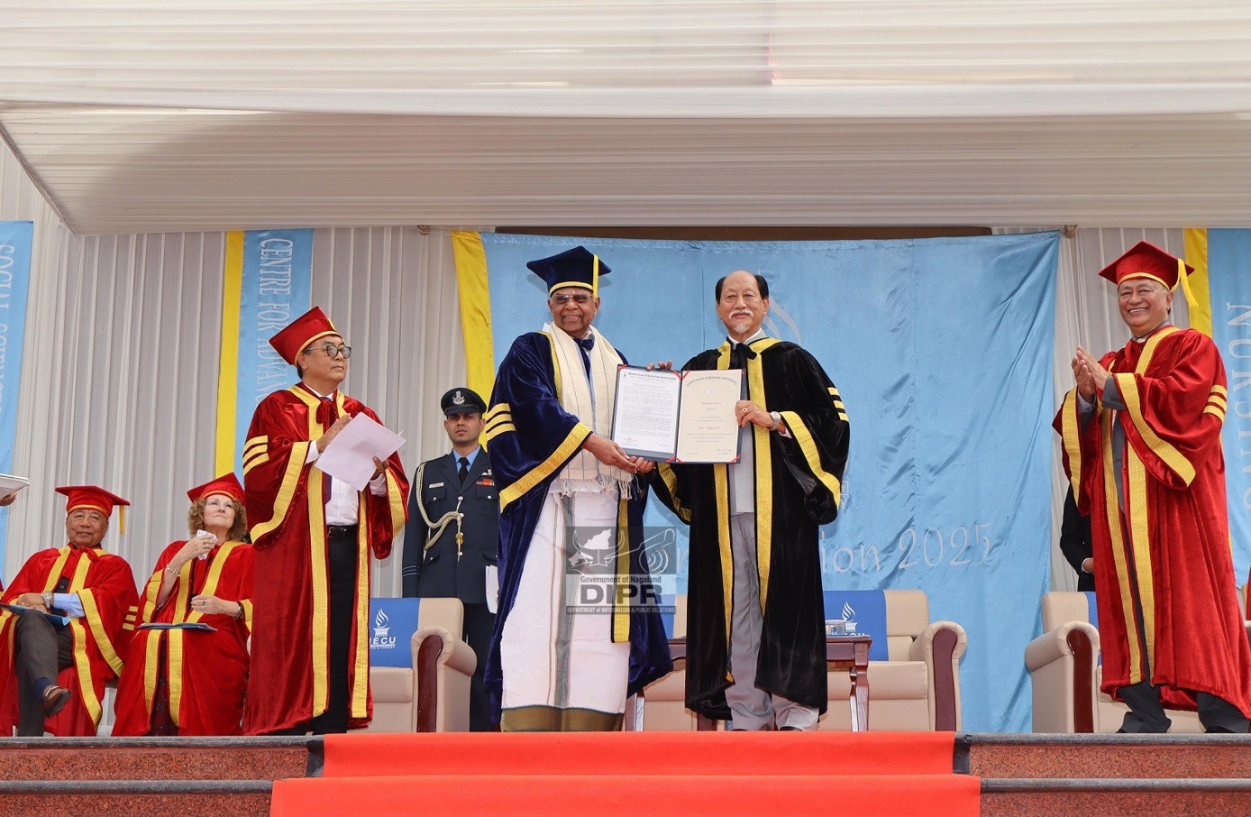 NORTH EAST CHRISTIAN UNIVERSITY HOLDS 1ST CONVOCATION CEREMONY AT DIMAPUR