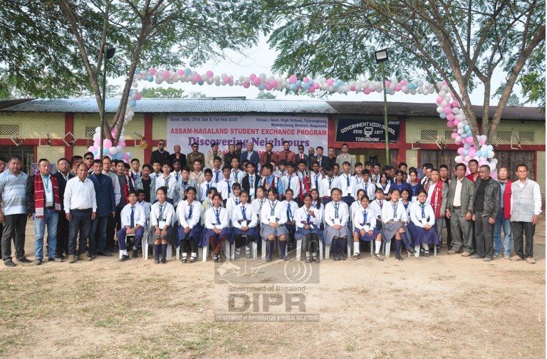ASSAM-NAGALAND STUDENT EXCHANGE PROGRAM CONCLUDES SUCCESSFULLY