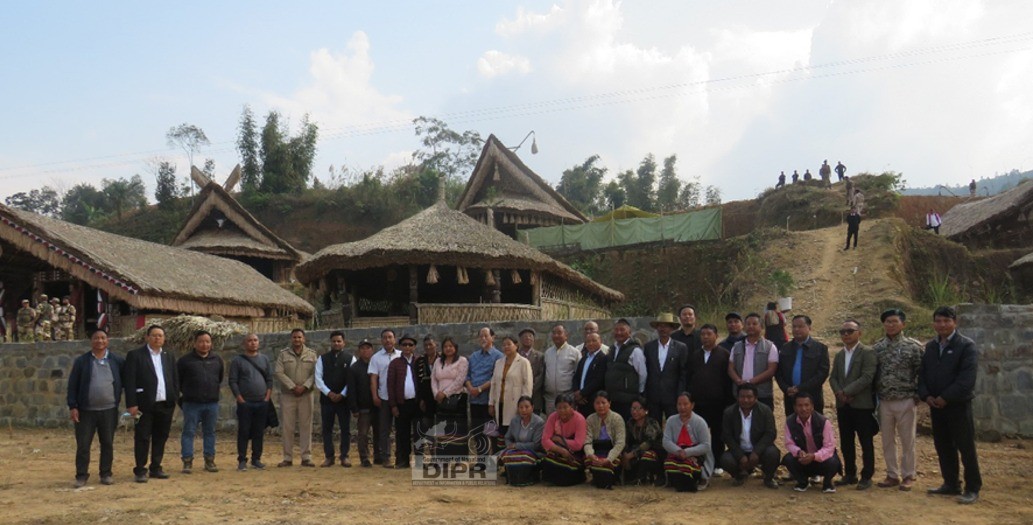 CHIEF MINISTER NEIPHIU RIO VISITS KONYAK HERITAGE SITE AT MON