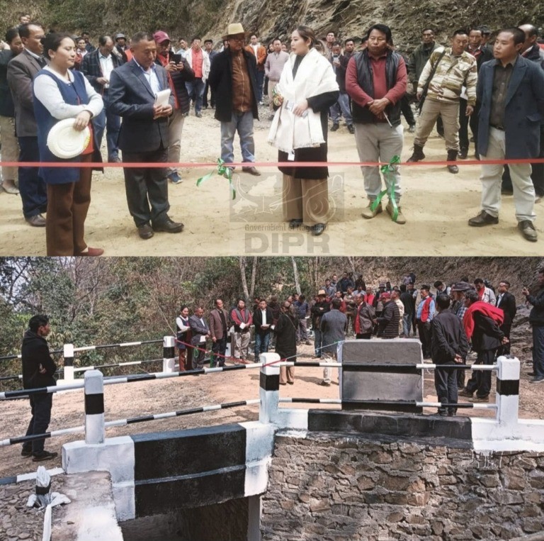 ADC CHOZUBA, DR. DIANA PATTON INAUGURATES CULVERT 16++ AT YORÛBA VILLAGE