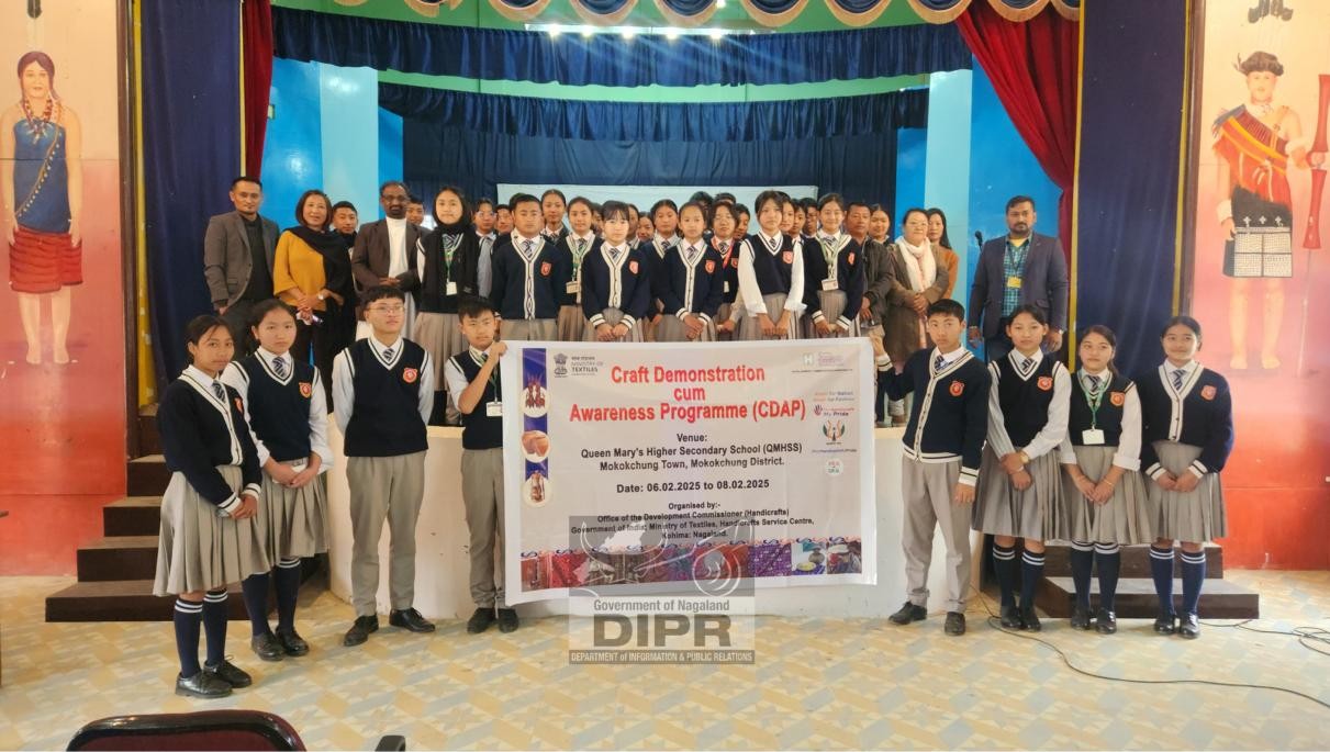 CRAFT DEMONSTRATION CUM AWARENESS PROGRAMME HELD AT MOKOKCHUNG