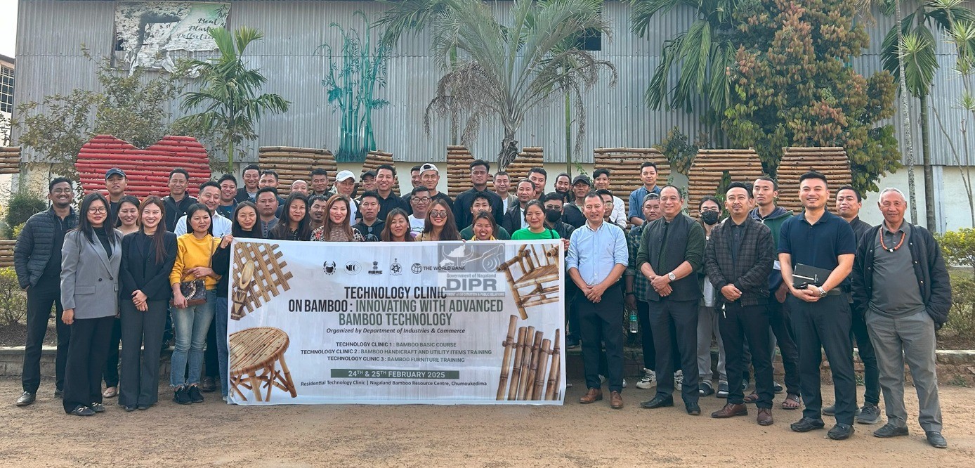RESIDENTIAL TECHNOLOGY CLINIC FOR BAMBOO SECTOR HELD AT CHUMOUKEDIMA