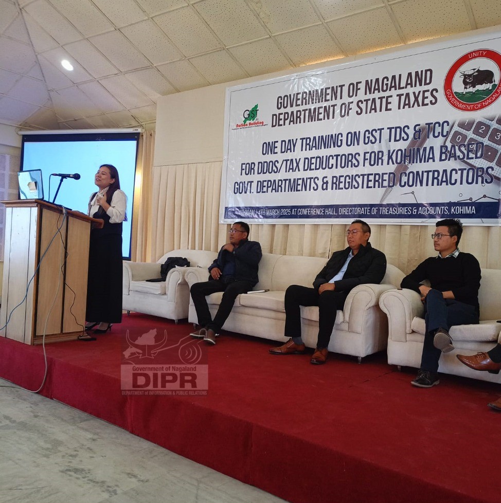 ONE DAY TRAINING ON GST HELD AT KOHIMA