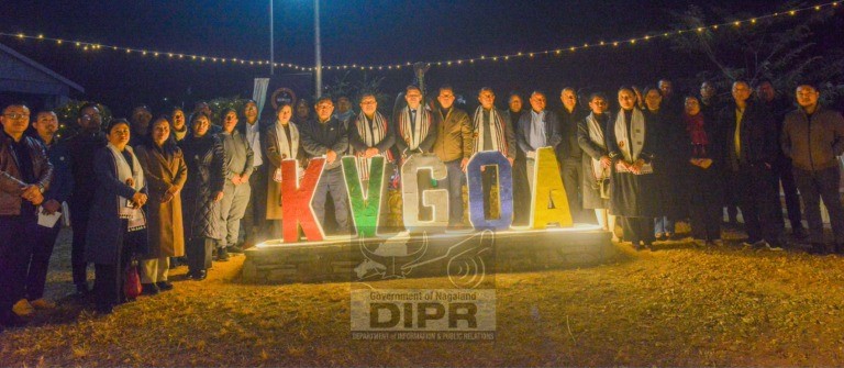 KESONYU YHOME INAUGURATES WATER FOUNTAIN AT KVGOA ISLAND, KOHIMA