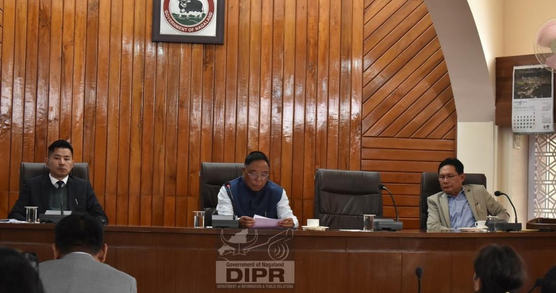 MINISTER PWD G KAITO AYE LAUNCHED THE ONLINE MANAGEMENT AND INFORMATION SYSTEM