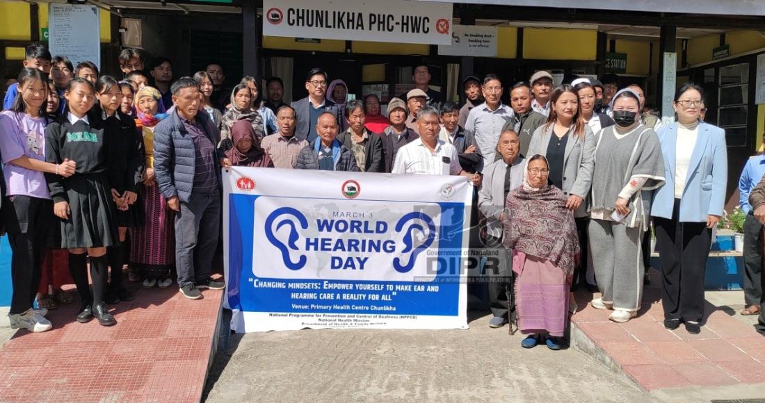 WORLD HEARING DAY CELEBRATED AT TSEMINYU