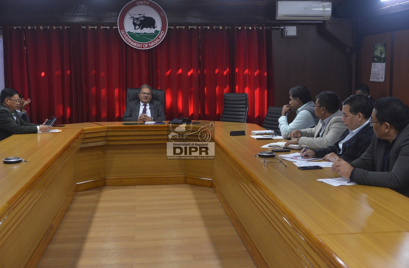 STATE LEVEL CONTROL ROOM SET UP AT CS OFFICE TO MONITOR SMOOTH CONDUCT OF HORNBILL FESTIVAL