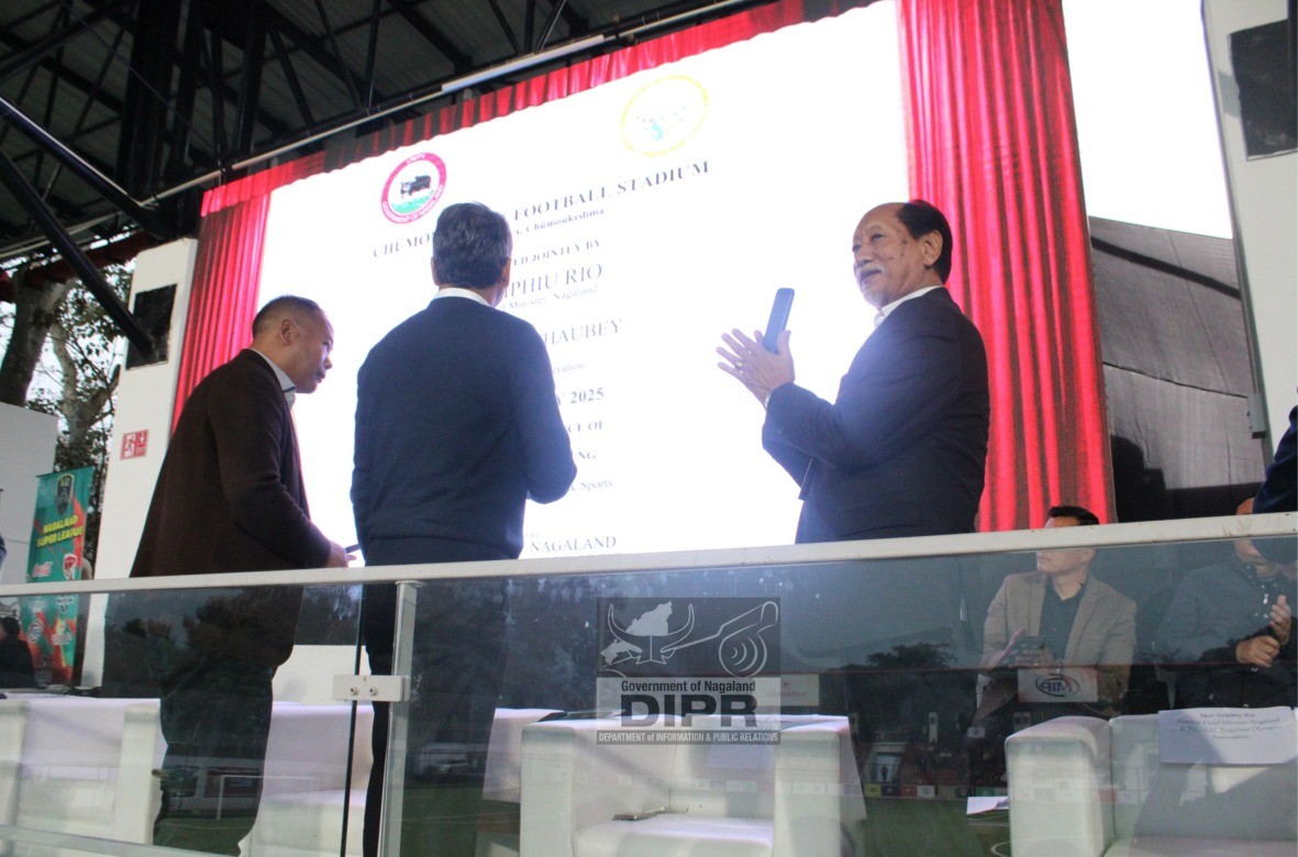 RIO INAUGURATES CHUMOUKEDIMA FOOTBALL STADIUM AND LAUNCHES NAGALAND SUPER LEAGUE