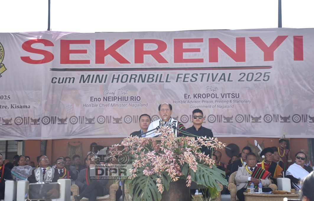 CM NEIPHIU RIO GRACES SEKRENYI CUM MINI HORNBILL FESTIVAL AT KISAMA
