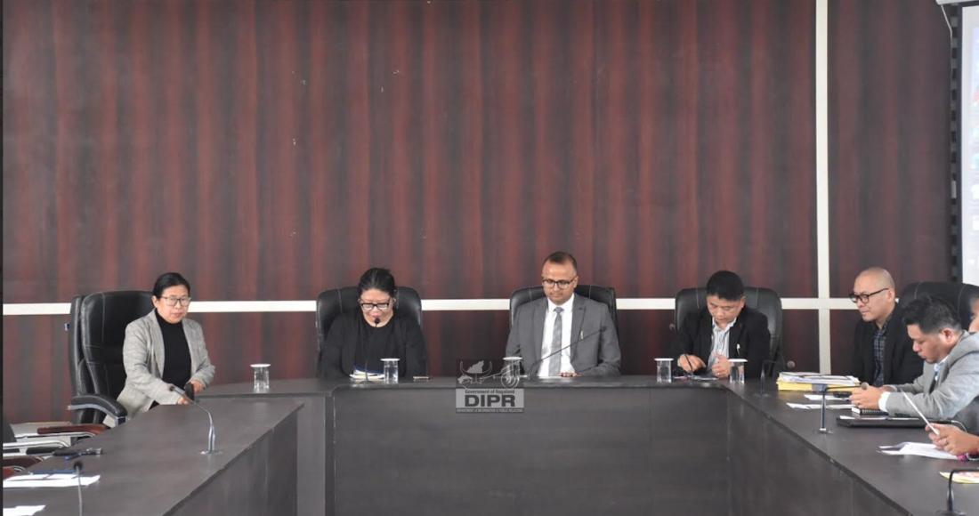 DPDB KOHIMA MEETING REVIEWS DEVELOPMENTAL SCHEMES