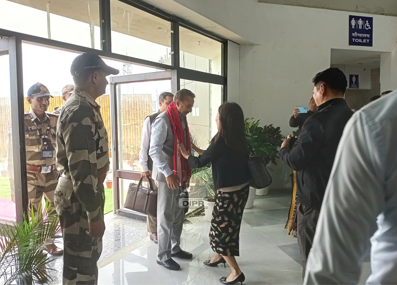 UNION MINISTER KIRTI VARDHAN SINGH VISITS NAGALAND