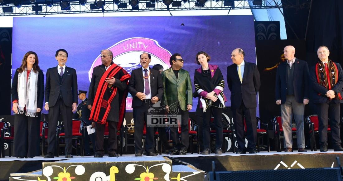 25th EDITION OF THE HORNBILL FESTIVAL BEGINS AT KISAMA