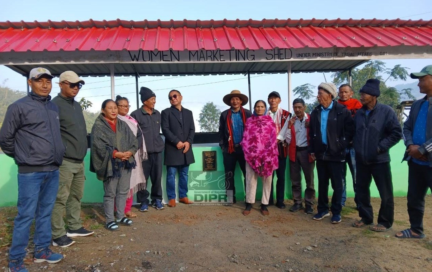 YAONGYIMCHEN WOMEN MARKETING SHED INAUGURATED