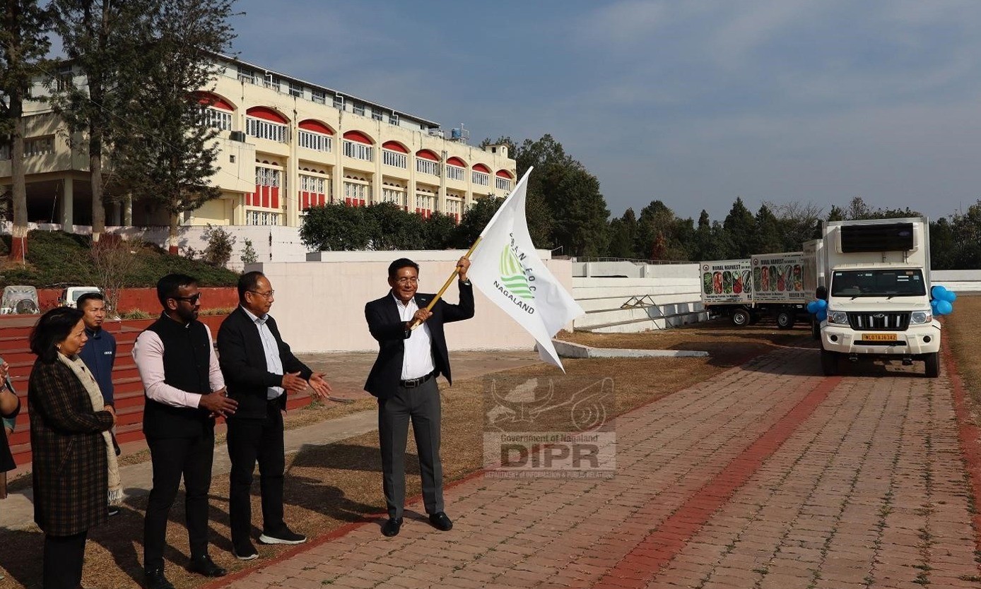 FOCUS-IFAD NAGALAND FLAGGED OF REEFER VANS FOR FARMERS