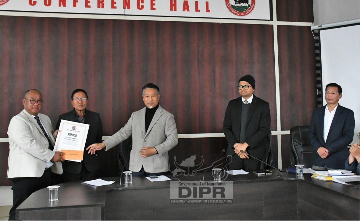 KOHIMA DISTRICT ROAD SAFETY AWARDS THREE ORGANIZATIONS
