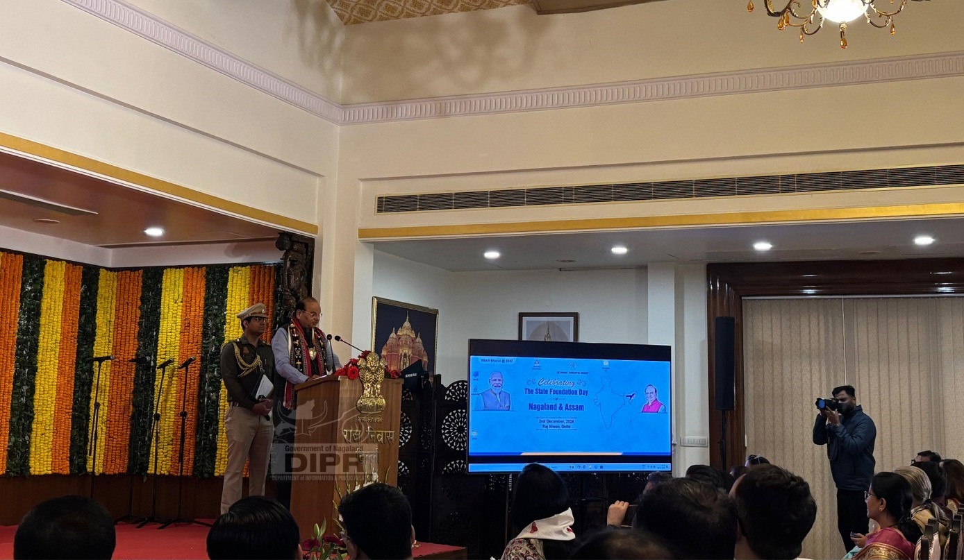 LT. GOVERNOR OF DELHI HOSTS STATEHOOD DAY OF NAGALAND AND ASSAM