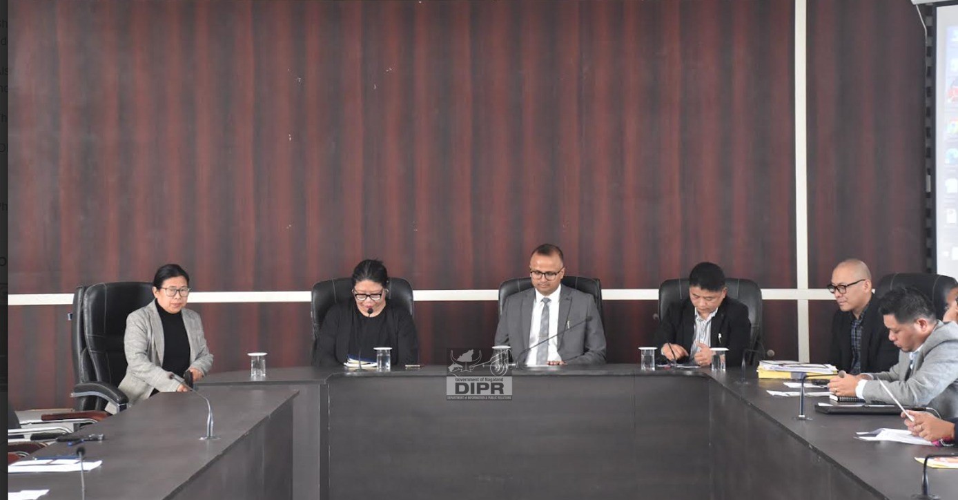 DPDB KOHIMA MEETING REVIEWS DEVELOPMENTAL SCHEMES