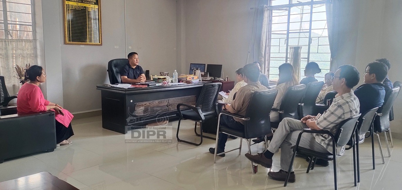 RECEPTION HELD TO WELCOME INCOMING DC OF TSEMINYU