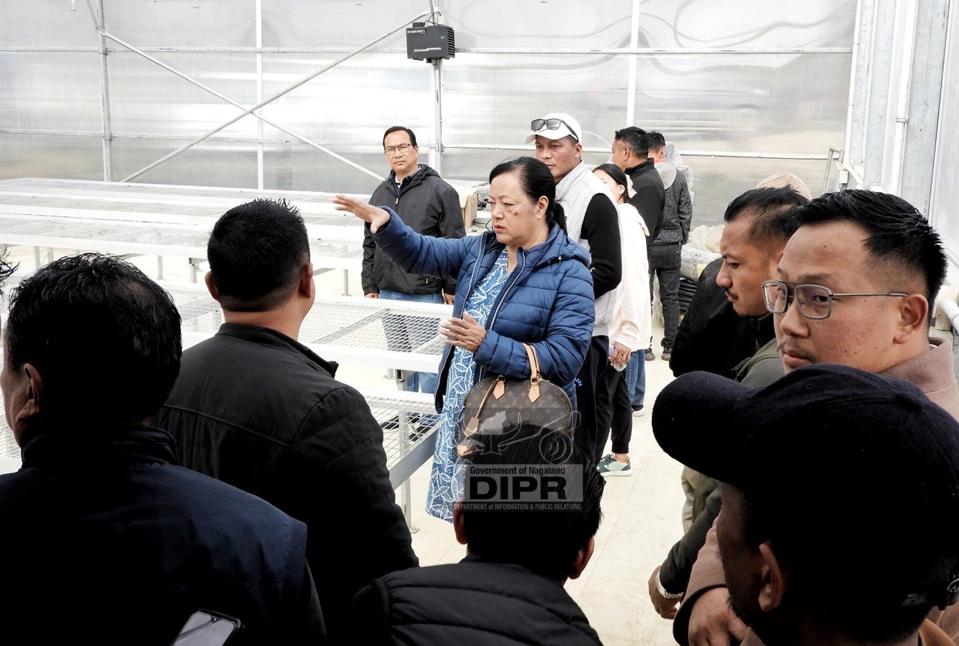 MINISTER KRUSE VISITS ATOIZU HORTICULTURE FARM