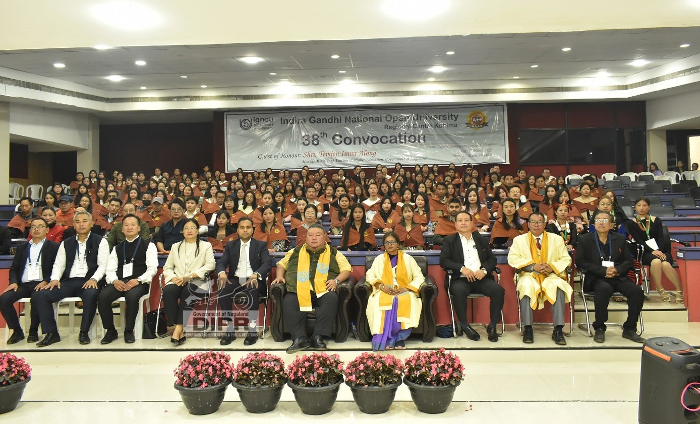 HAVING CERTIFICATE IS NOT THE END: TEMJEN IMNA ALONG