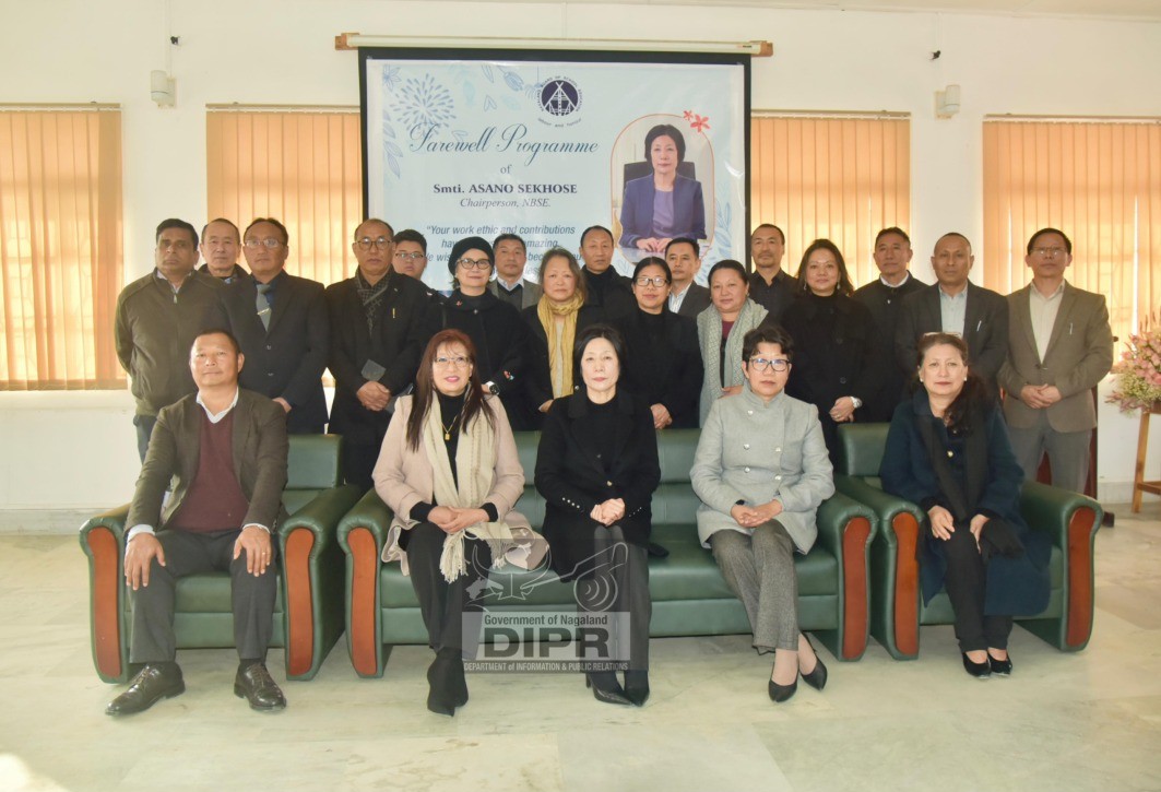 NBSE BIDS FAREWELL TO ITS CHAIRPERSON
