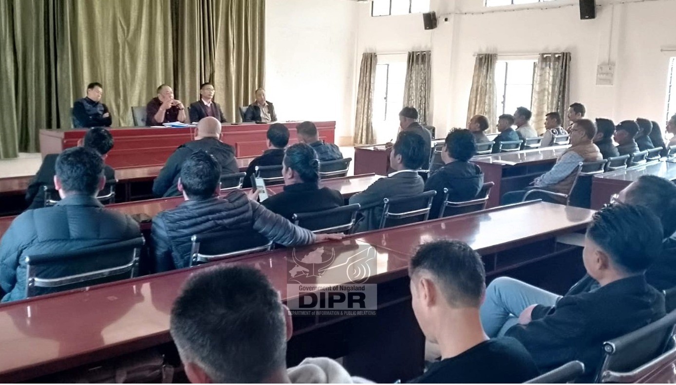 MEETING HELD FOR VISIT OF FINANCE MINISTER GOI AT KIPHIRE   