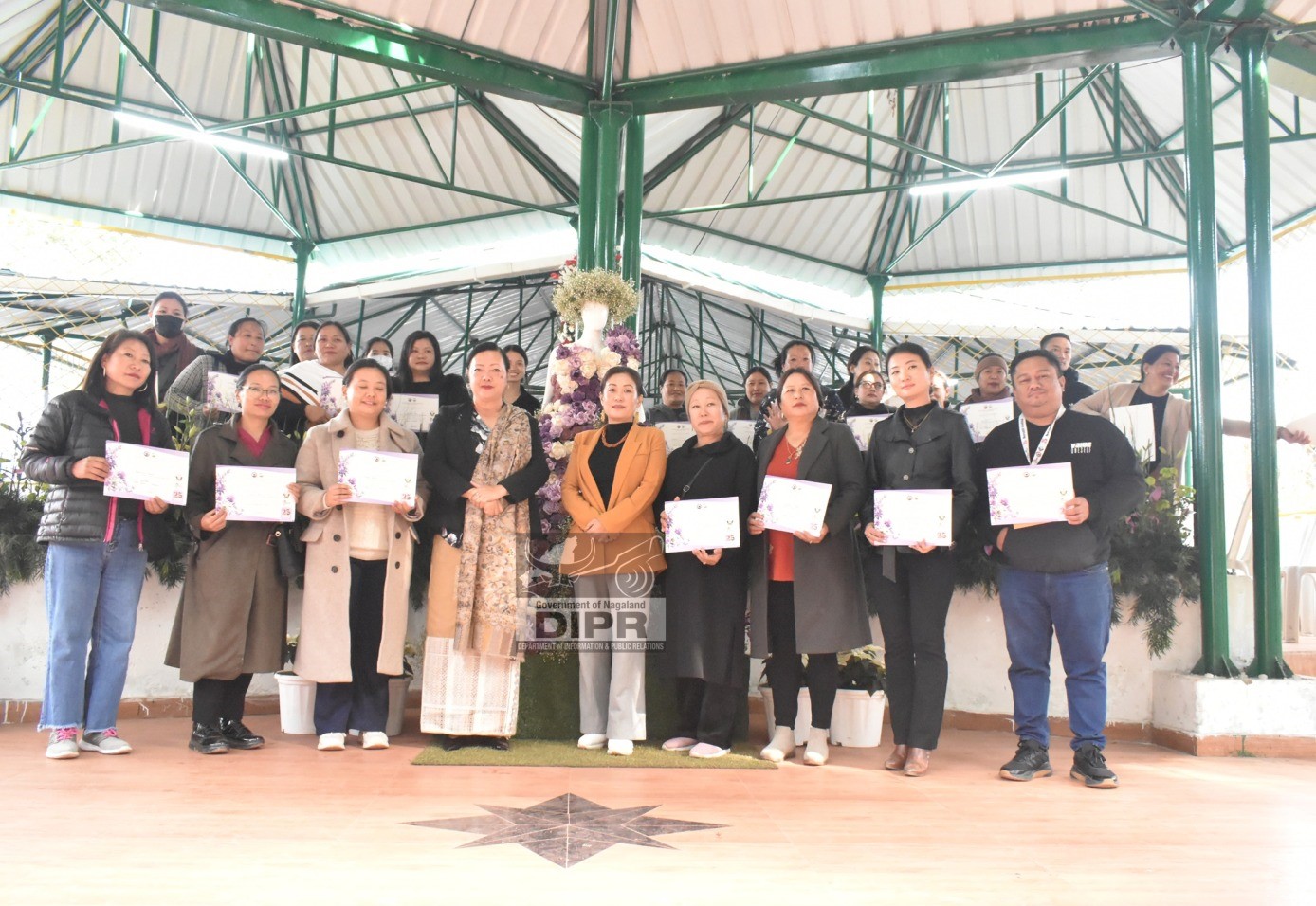 STATE LEVEL FLOWER SHOW-CUM- COMPETITION HELD AT HORTISCAPE